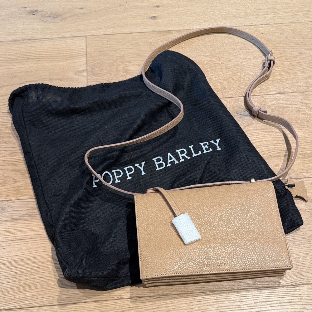 Poppy Barley Beige Crossbody Bag